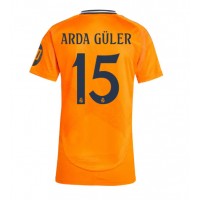 Real Madrid Arda Guler #15 Bortedrakt Dame 2024-25 Kortermet